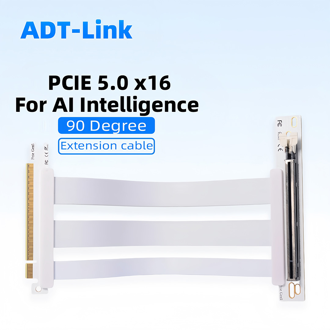 Pcie 5.0 Gpu Riser Cable - كابل تمديد بطاقة الرسومات PCIE 5.0