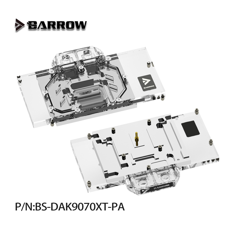 Rx 9070 16Gb - بارو BS-DAK9070XT-PA وحدة تبريد مائية لبطاقة