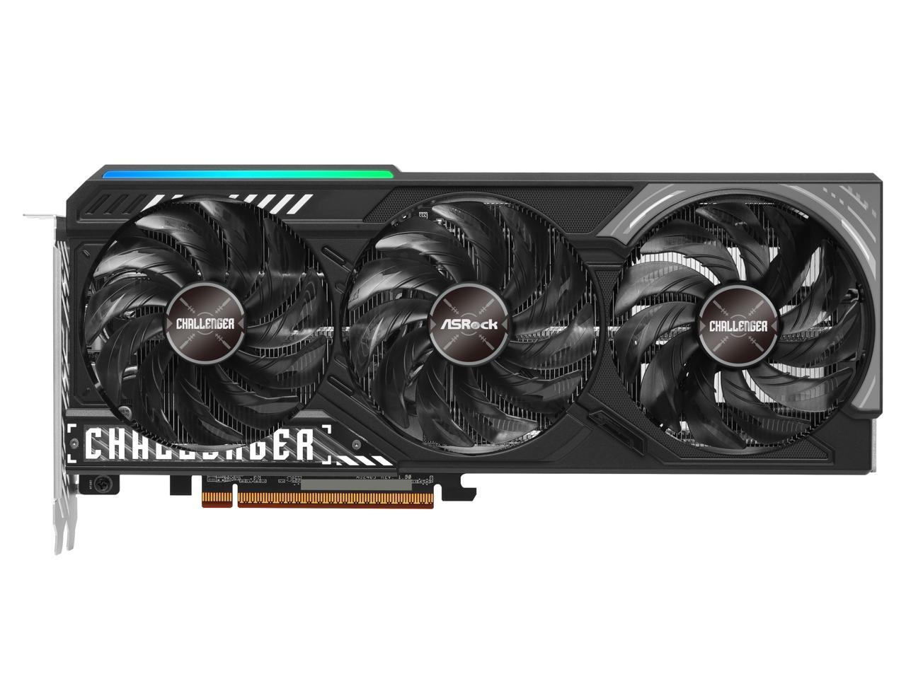 Rx 9070 16Gb - بطاقة رسومات ASRock Challenger Radeon RX