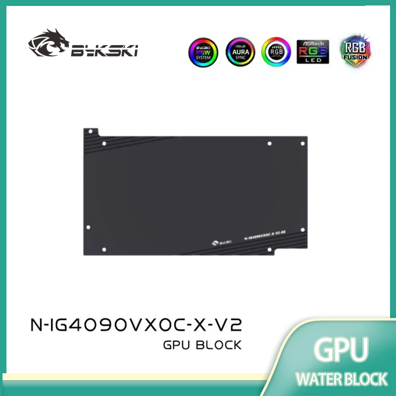Rtx 4090 Water Block - مكعب تبريد Bykski لبطاقة الرسوميات GeForce