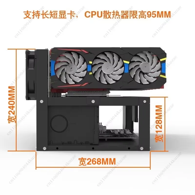 إطار منصة تعدين مفتوحة الهواء  - مراجعة Gpu Mining Rig Frame 8 Gpu وسعره