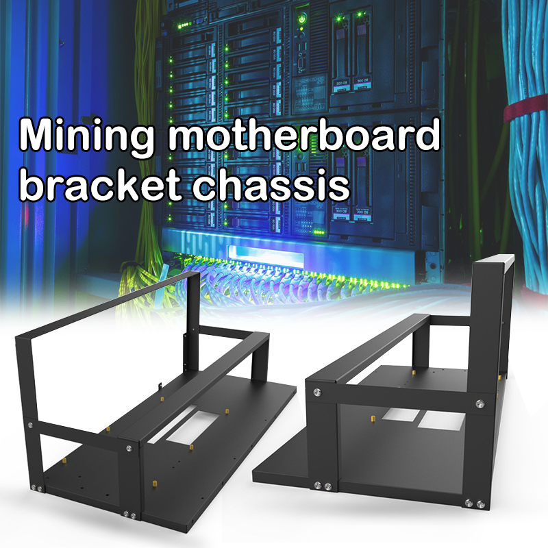 التعدين حالة الرف اللوحة قوس ج - مراجعة Gpu Mining Rig Frame 8 Gpu وسعره