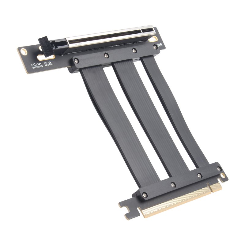 كابل تمديد PCIe 5.0 X16 بطول 1 - مراجعة Pcie 5.0 Gpu Riser Cable وسعره