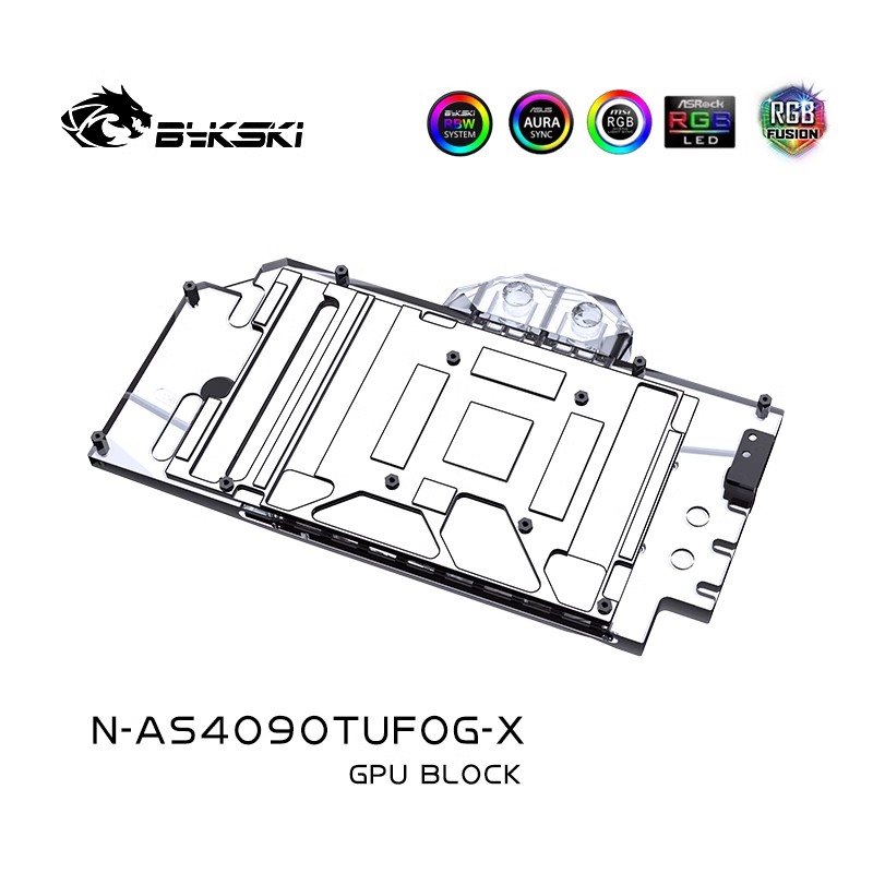 Bykski GPU كتلة المياه ل ASUS  - مراجعة Rtx 4090 Water Block وسعره
