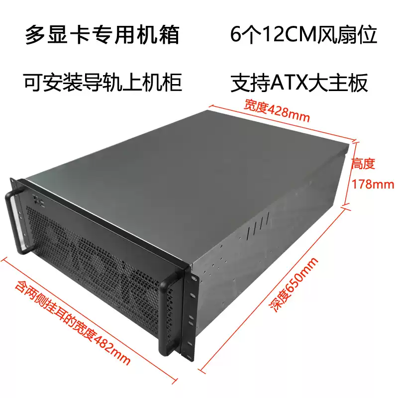 هيكل خادم رفوف لغرفة IDC بحجم  - مراجعة Server Gpu Chassis 4U وسعره