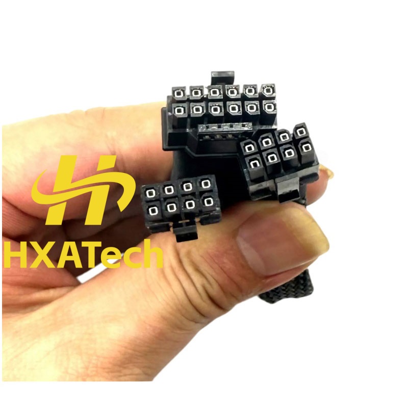 HXATech-كابل طاقة لجهاز ماك بر - مراجعة Dual 8Pin To 16Pin 12Vhpwr Cable وسعره
