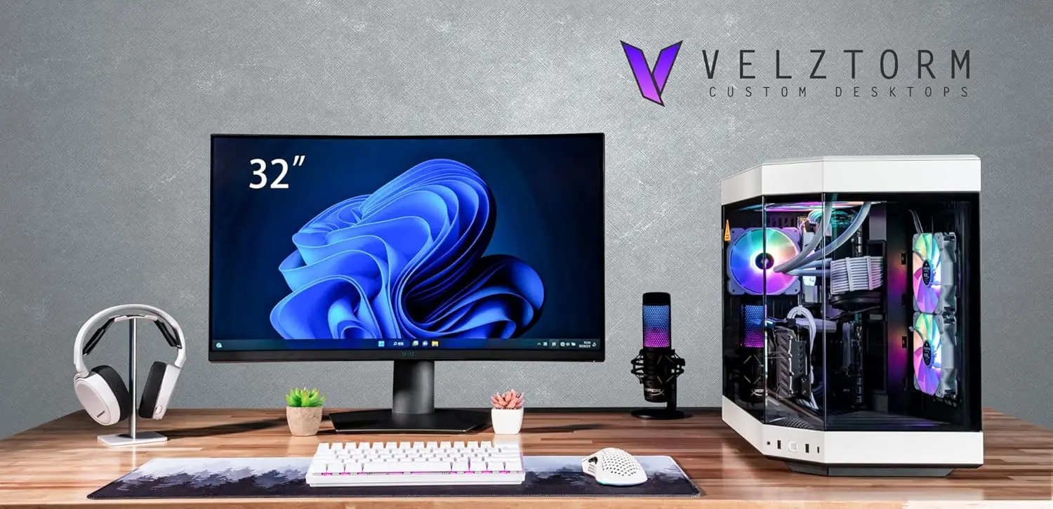 كمبيوتر مكتبي للألعاب Y60 مخصص - مراجعة Rtx 5090 32Gb وسعره