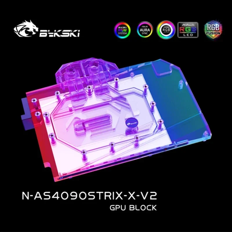 مكثف تبريد GPU من Bykski لبطاق - مراجعة Rtx 4090 Water Block وسعره