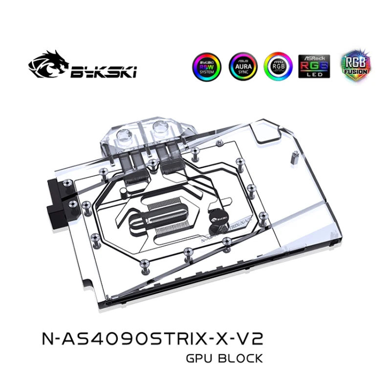 مكثف تبريد GPU من Bykski لبطاق - مراجعة Rtx 4090 Water Block وسعره