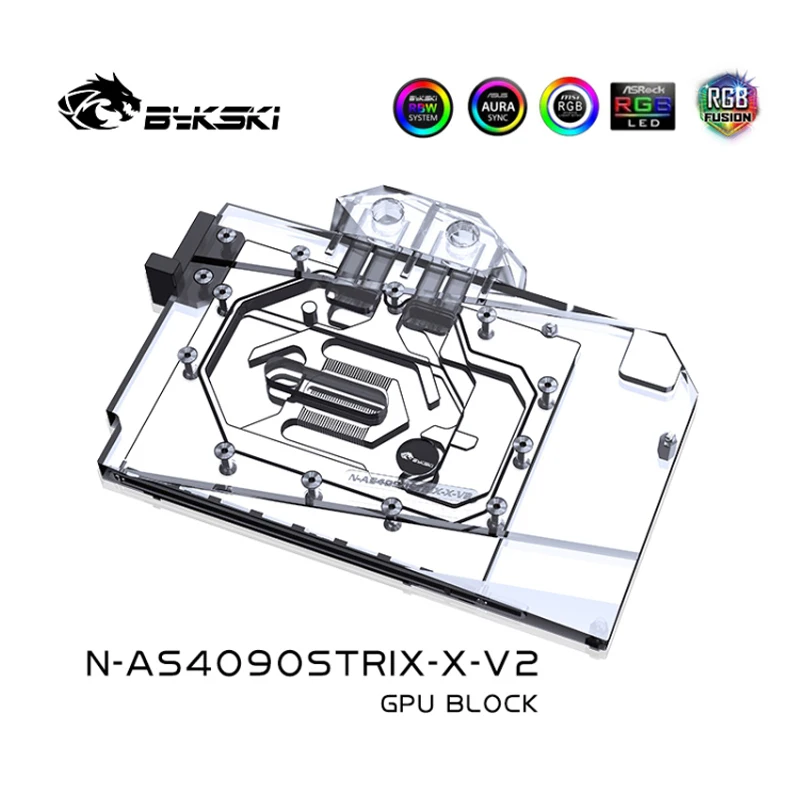 مكثف تبريد GPU من Bykski لبطاق - مراجعة Rtx 4090 Water Block وسعره