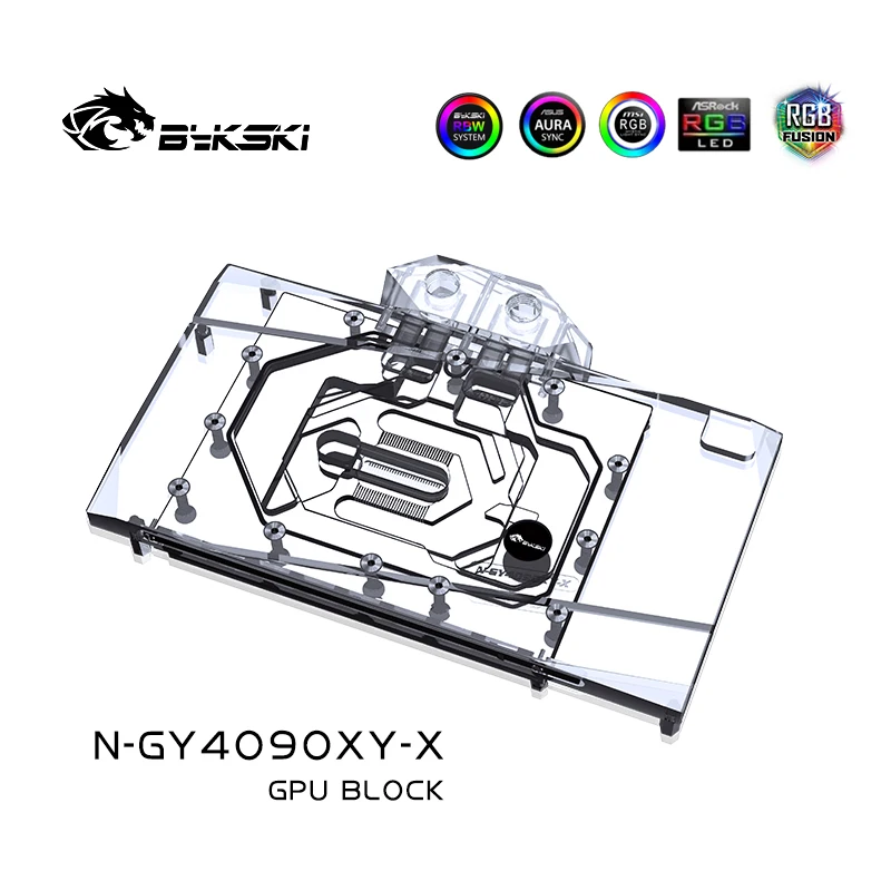 بلوك تبريد بمعالجات Bykski N-G - مراجعة Rtx 4090 Water Block وسعره